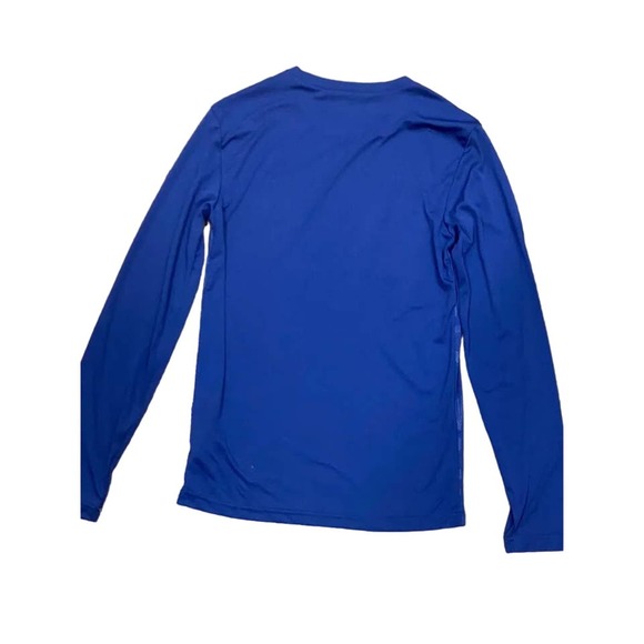 Philadelphia 76ers Long Sleeve Blue Logo Shirt Size medium * men963 - Picture 2 of 6